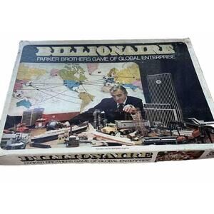 Vintage Parker Brothers Billionaire Board Game 1973 Complete